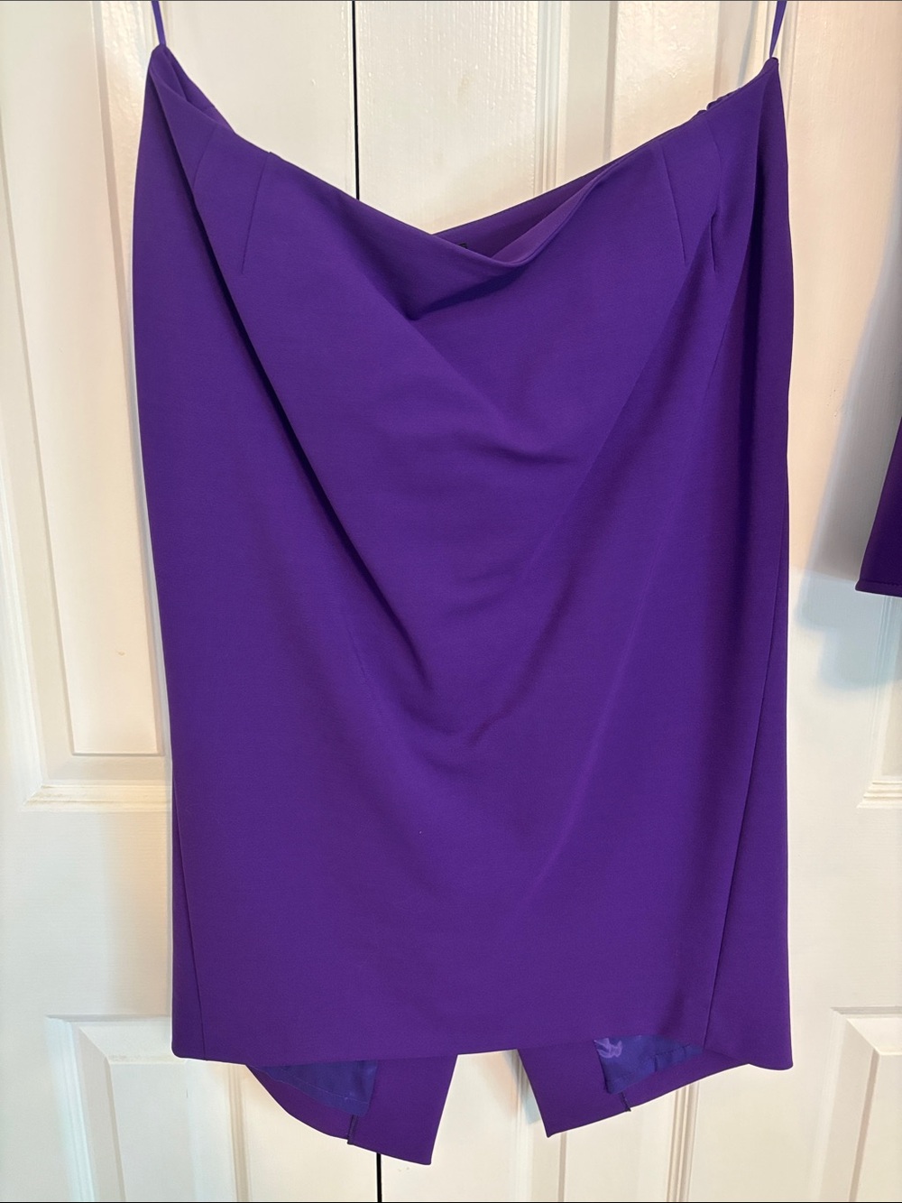 Escada Bold Purple Blazer and Skirt Set - Picture 6 of 7